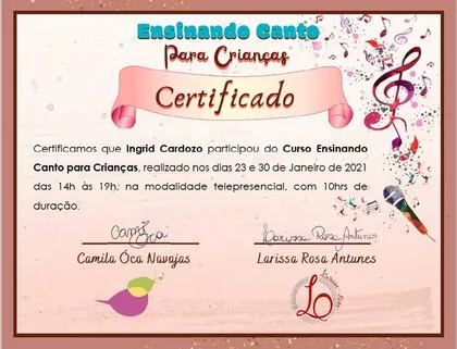Ensinando Canto para Crianças